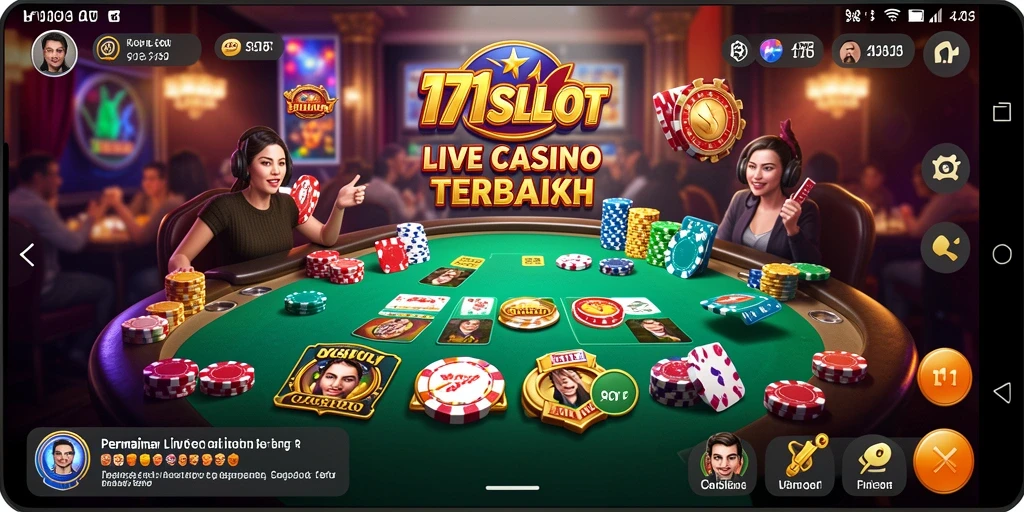 Screenshot gameplay Live Casino yang menakjubkan di 171SLOT.