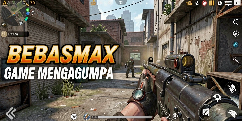 Screenshot gameplay seru dengan efek visual menakjubkan.