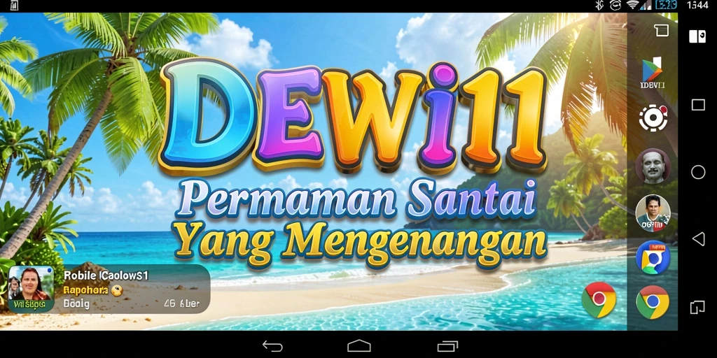 Tampilan gameplay DEWI11 yang menyenangkan dan penuh warna.