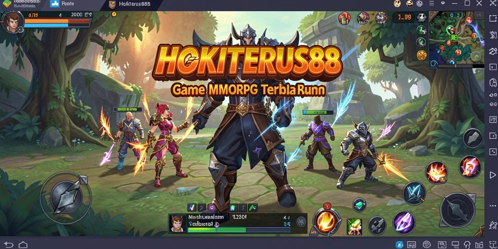 Gameplay seru di dunia fantasi HOKITERUS88.