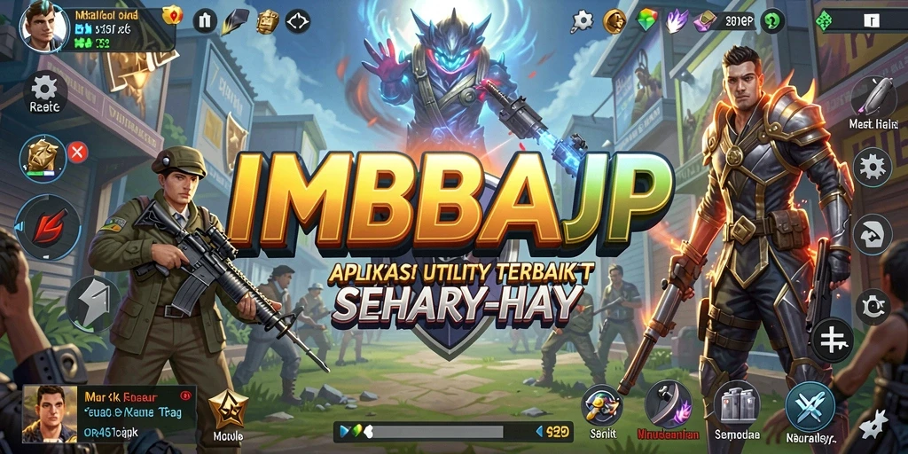 Tampilan antarmuka IMBAJP yang intuitif dan mudah digunakan.
