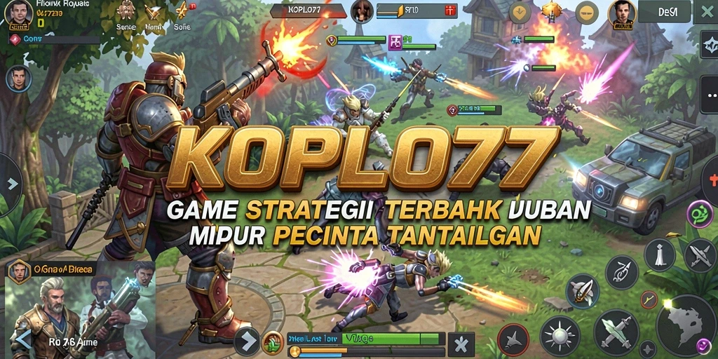 Screenshot KOPLO77 menunjukkan aksi pertempuran strategis yang mendebarkan.