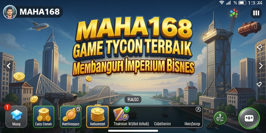 Tampilan gameplay Tycoon yang menarik dan interaktif.