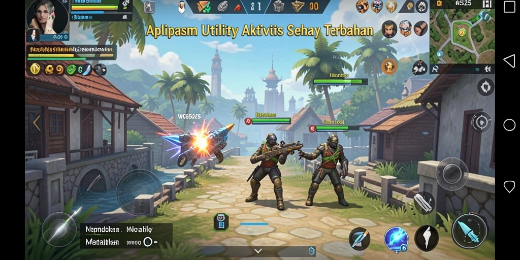 Screenshot utama MG525 menampilkan antarmuka yang rapi dan intuitif.