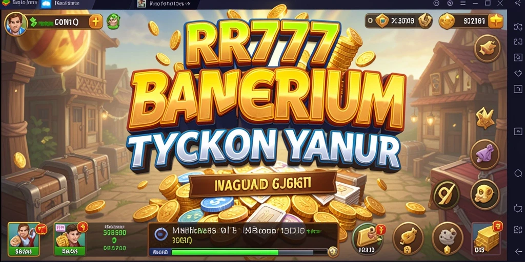 Gameplay menarik RR777 dengan elemen Tycoon yang mendebarkan.