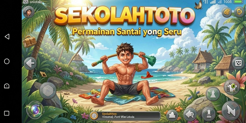 Tampilan menarik dari gameplay SEKOLAHTOTO yang seru.